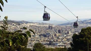 Barcelona Old Town and Sky Views with Montjuic Castle and Cable Car Private Tour - In out Barcelona Tours